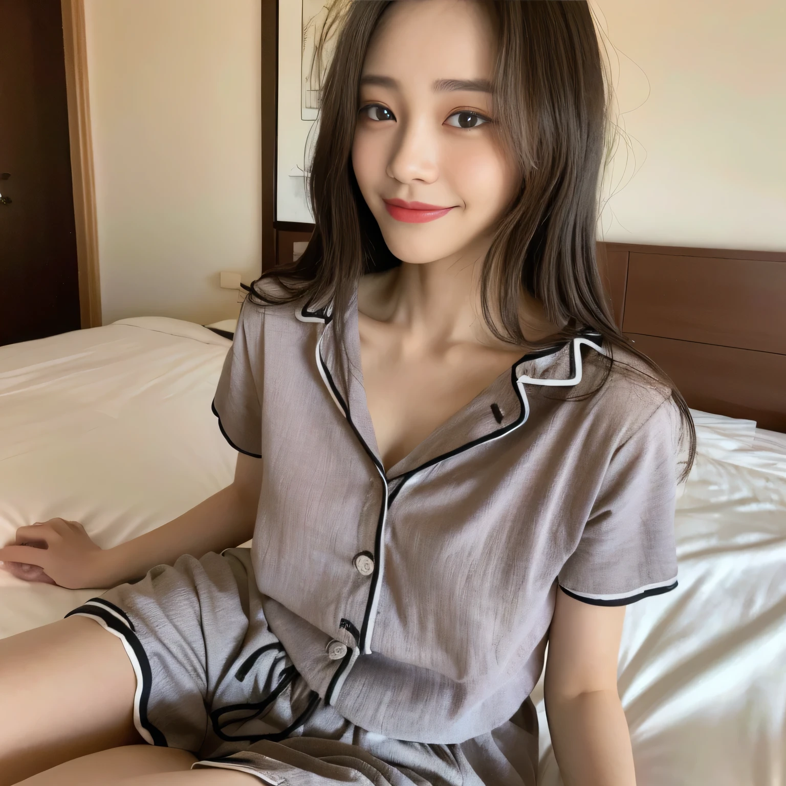 ((Top quality, 8k, Masterpiece: 1.3)), beauty, hidden face, 1 girl, beauty: 1.3, slender abs: 1.1, slender legs, small white shoes, black lace pajamas, standing posture, long white hair, (standing), ultra-detailed face, highly detailed lips, detailed eyes, double eyelids