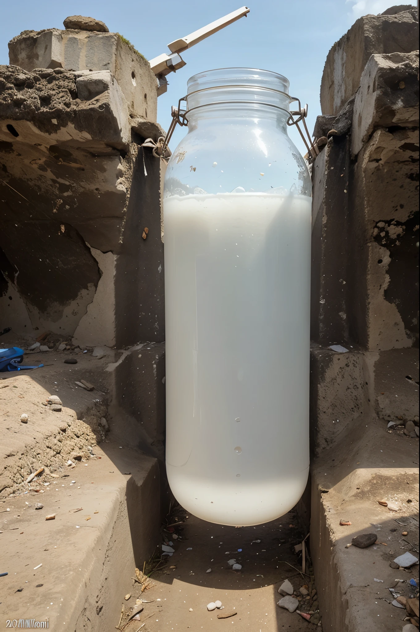 Background struktur botol plastik