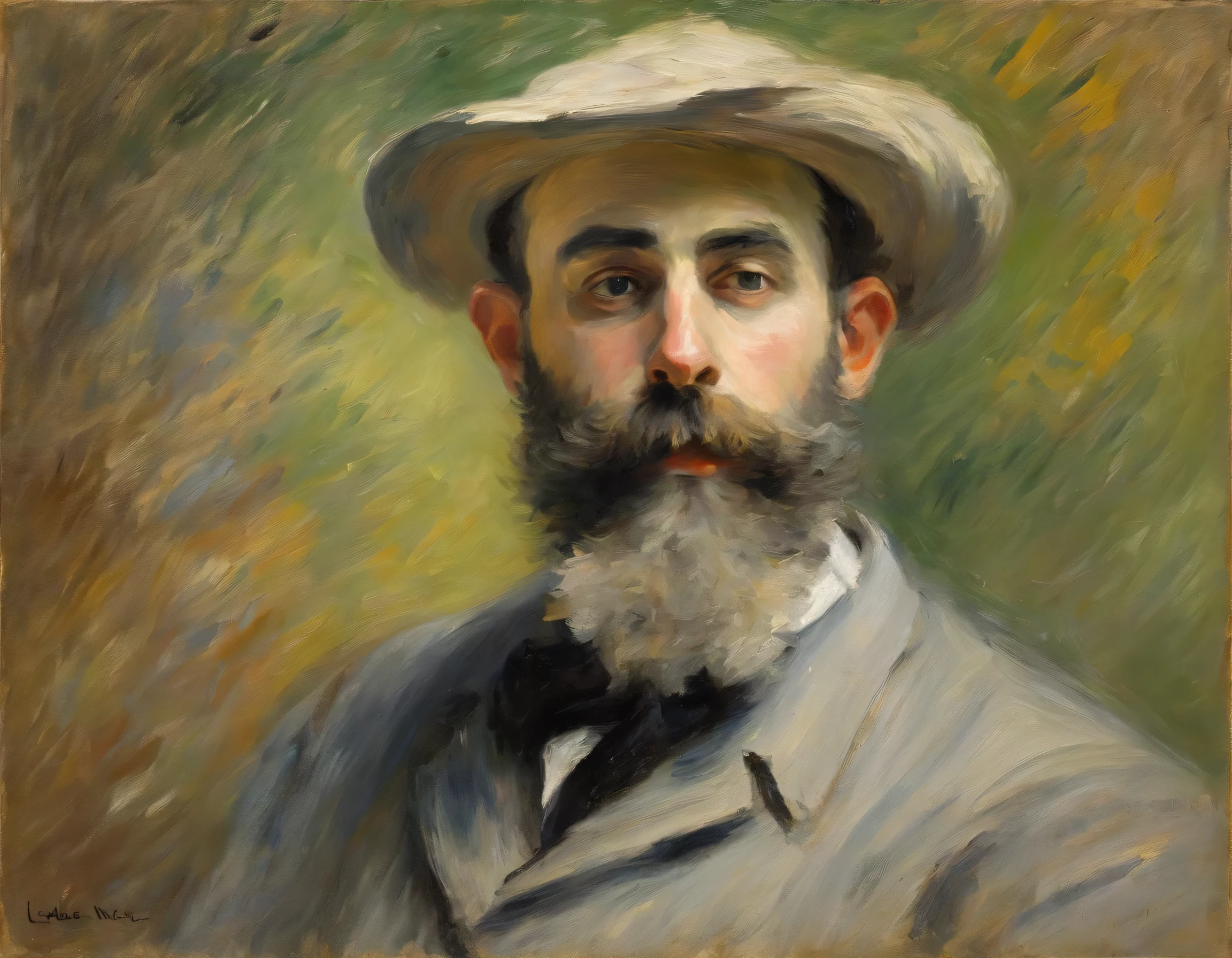 Claude Monet Self-Portrait