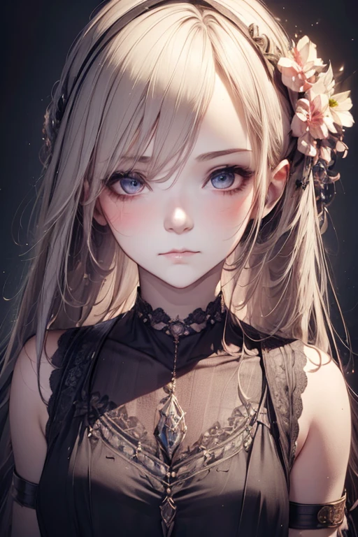 1girl, Wear casual clothes, accessories, choker, armband, blush, detailed face texture, beautiful detail eyes, (full shot), (cinematic lighting:1.2), (detailed light:1.1), (stylized:1.3), (Highly detailed), (high resolution), (Best quality), (masterpiece)
