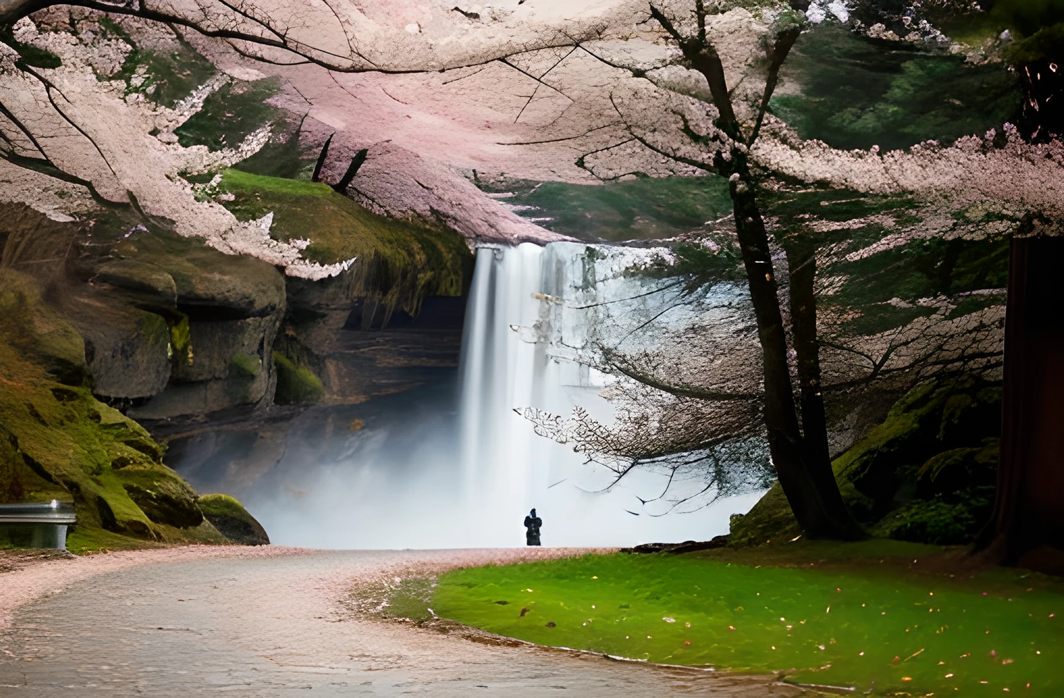 Color photography,Martin Rak,Fuji Mountain,Cherry Blossoms,Photo realism, Sharp focus, High level of image quality, high quality,HD,photography,8K,HDR