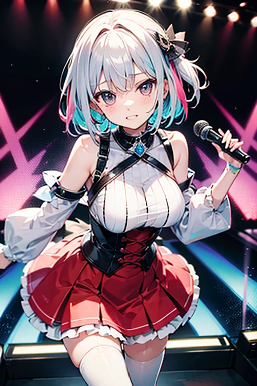 average、Project Sekai Colorful Stage、25 o&#39;clock night code、Yosaki、Grey Hair、length、Hair falls out、Grey Eyes、Quartz colored eyes、high school student、neck warmer、Food、gloves、Grey hoodie、shirt、Grey Skirt、loafers、necklace、Shoulder bag、cherry blossoms、shooting star、trams、Enchanting girl, 4K, Konachan&#39;s 4K wallpaper,Anime Art Wallpapers 8K、Highly rated on Pixiv、masterpiece、MKMKS Style、1 person、highest quality、超A high resolution,nsfw,naked,