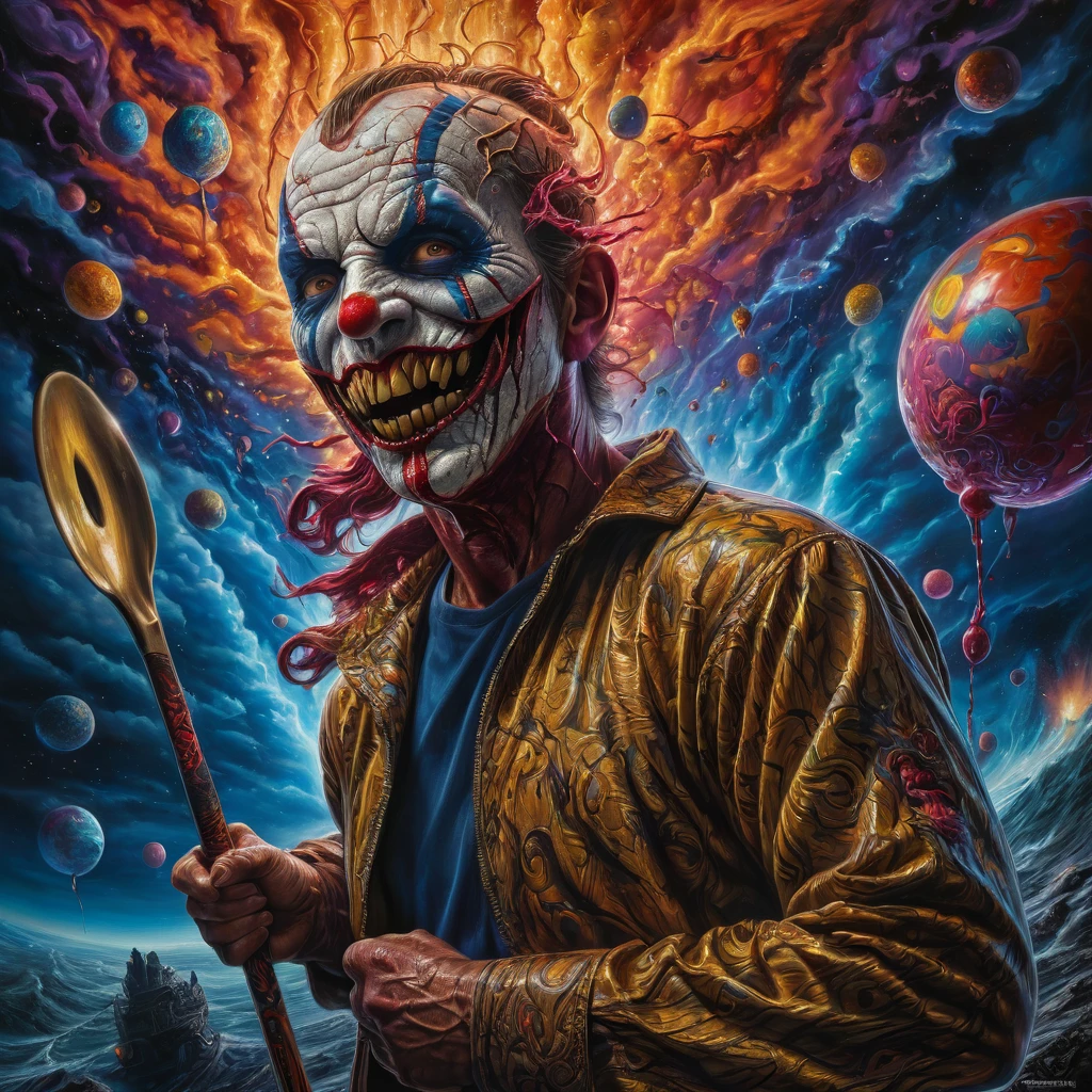 best quality, 8k, masterpiece:1.2, ultra-detailed, realistic:1.37, HDR, professional, vivid colors, sharp focus, physically-based rendering, extreme detail description, artwork, portrait, Jason Edmiston, iconic representation, official artwork, fine art collaboration, mesmerizing composition, vibrant colors, intricate details, surreal lighting