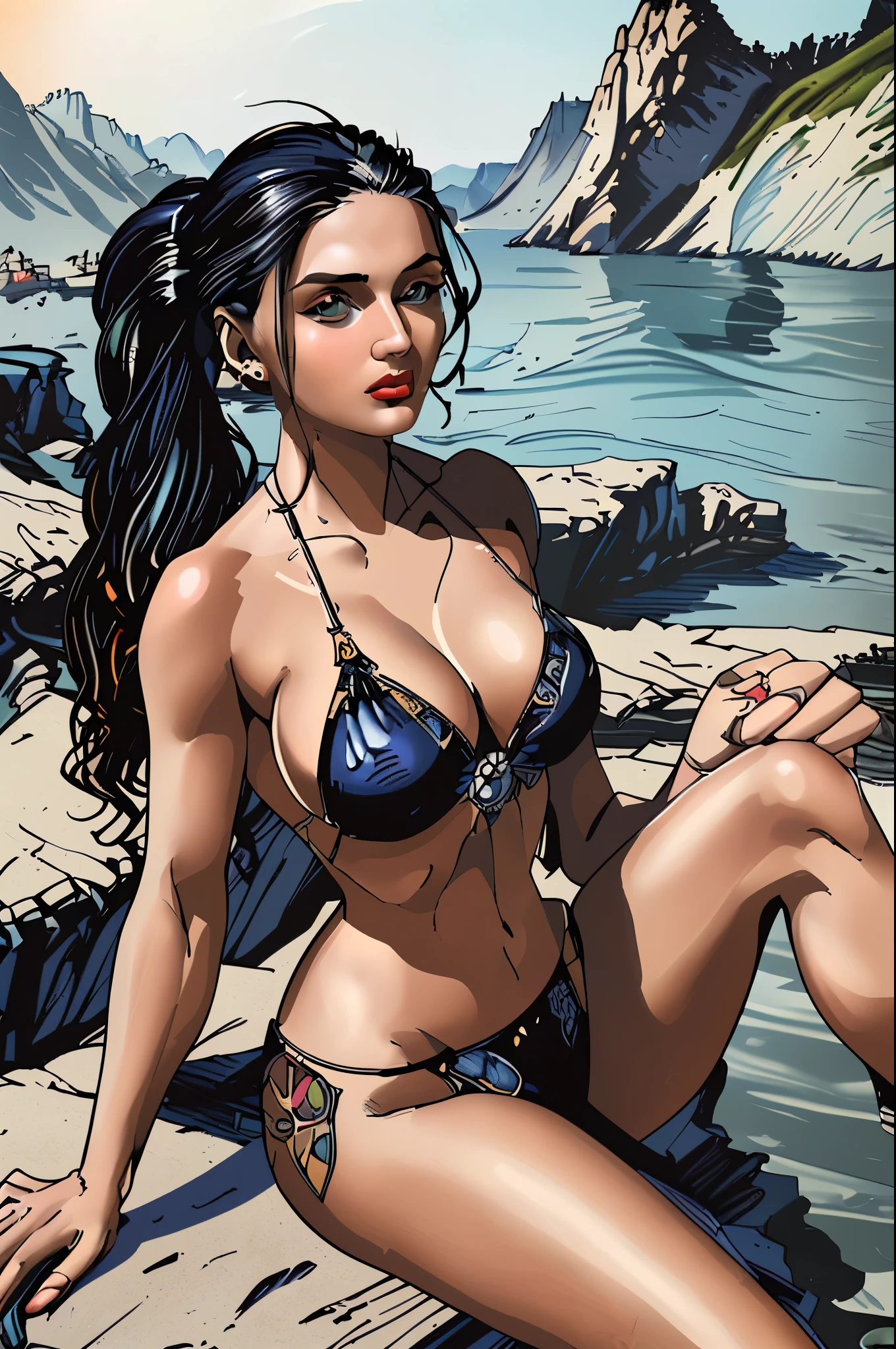 (boris vallejo), (obra de arte, melhor qualidade, high resolution:1.2), DivineEleganceMix