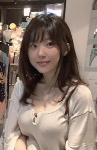 highest quality, Ultra-high resolution, Highly detailed skin, Physically Based Rendering, Look Down,(((Japanese woman in her 20s,She was leaning forward, supporting her chest with her arms, and not wearing any underwear., Large Breasts, I can see the nipples too, from the front))),((topless)),(Beautiful background:1.2), ((Cleavage)), ((Showing her nipples)), (((Take off your clothes)))