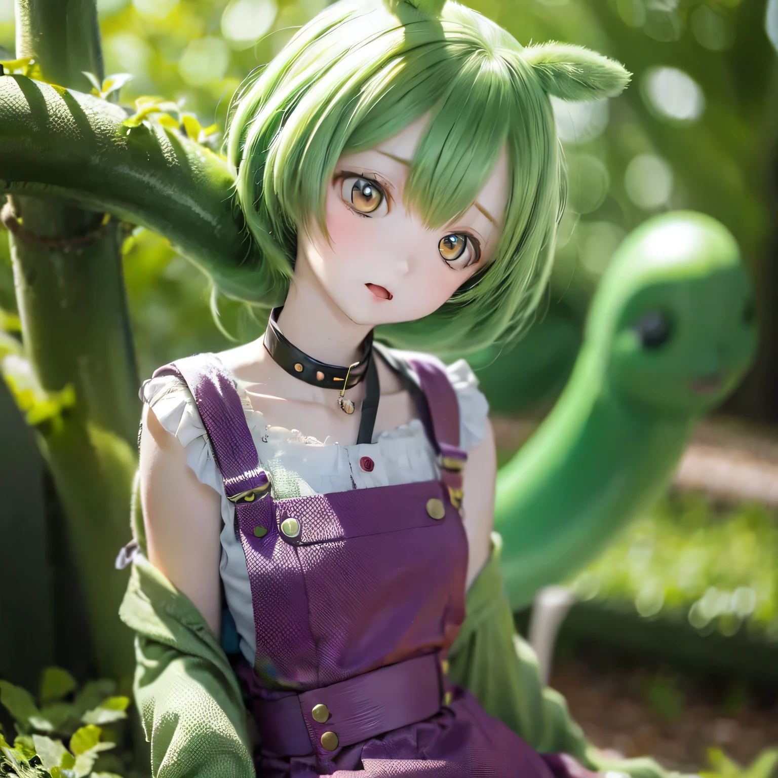 Detailed prompts for generating high quality images using the stable diffusion method are、:
"(((city))), (Digital Art:1.1, High resolution, masterpiece:1.2), (Bright colors), (Confident expression), ((((a bit)))) letter, (Green Hair), (Overalls) A girl with a distinctive hairstyle and a zunda-like body, (Confident expression), ((((a bit)))) letter, (Green Hair), (White blouse), ((((8. Relaxing and surrounded by greenery))))) (((Proud face")))ω