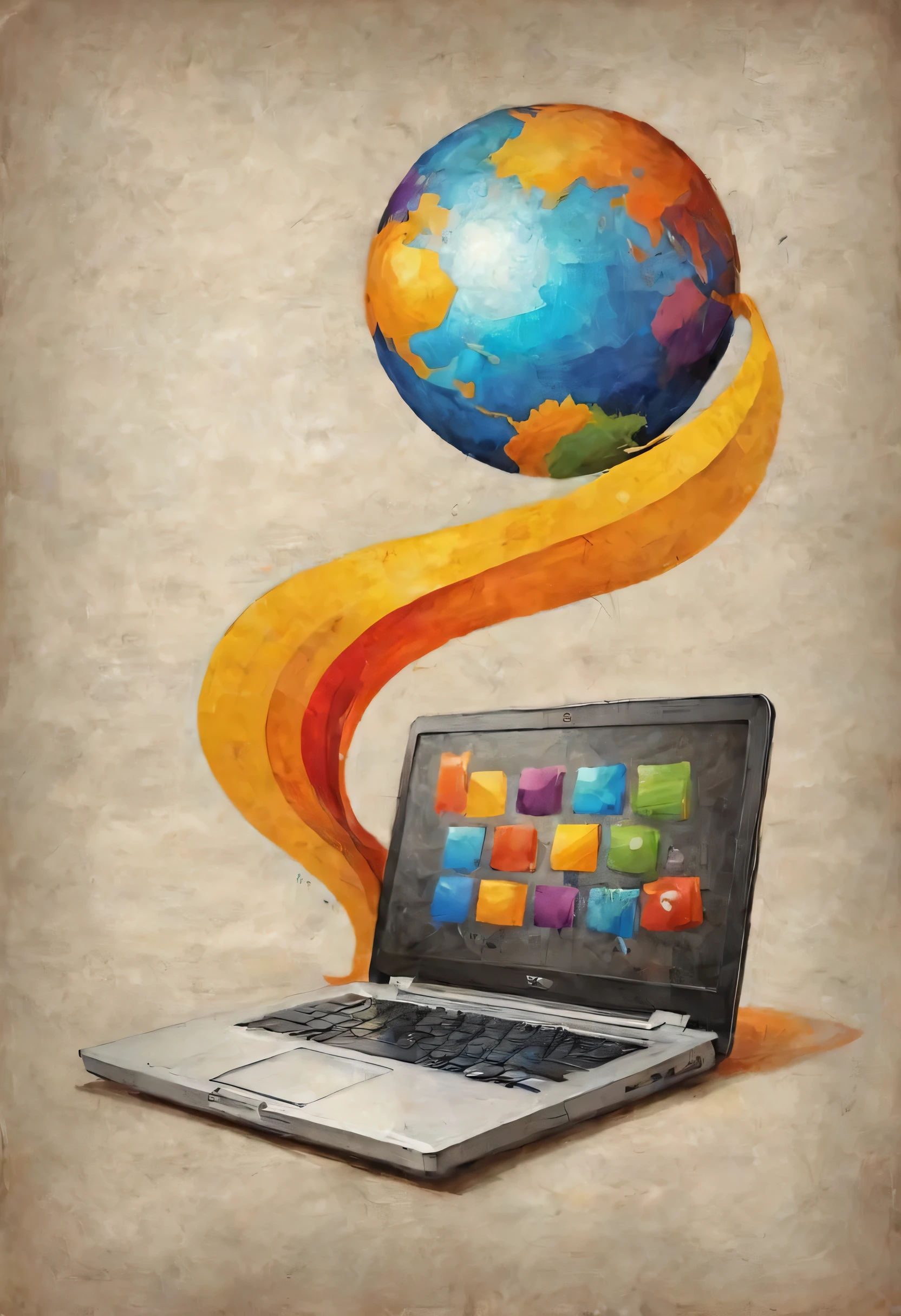 Let's use a stylized laptop icon to represent a systems analysis.