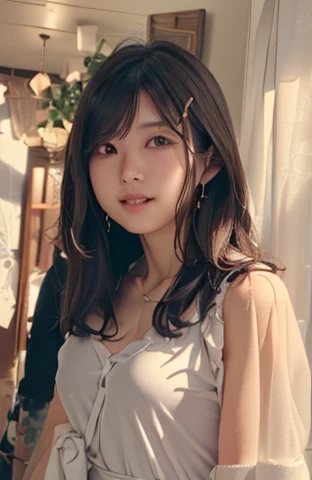 highest quality, Ultra-high resolution, Highly detailed skin, Physically Based Rendering, (((Japanese woman in her 20s,She is supporting her chest with her arms and is not wearing underwear., Large Breasts, Nipplesも見える, from the front))),Beautiful background:1.2), ((Cleavage)), ((Nipplesを見せている)), (No chest padsの透明な白い水着) .(No chest pads)、(Wet fabric so thin you can see through it) (Nipplesの輪郭はNipplesの形をはっきりと表現している.、Nipples)、(Areola）((Small breasts)), (Realistic: 1.4),(Cute face)（On the front(Realistic), (front)(((Young Face))), (Written boundary depth), ((衣服を通してNipplesが見える))