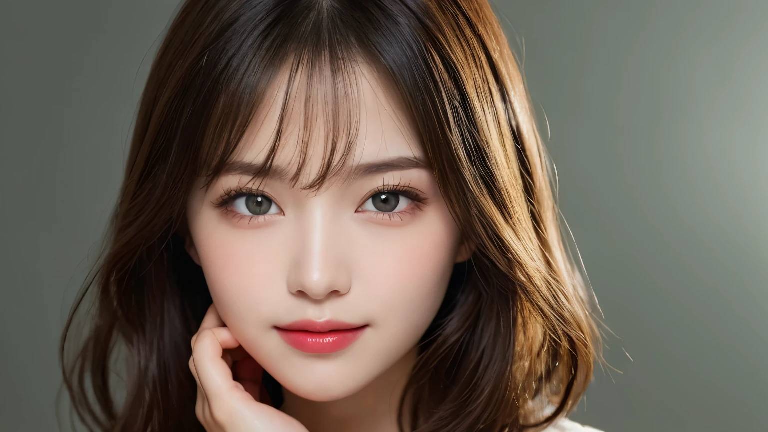  best quality, shape, Super detailed, Finely, high resolution, 8k wallpaper, 完璧なダイナミックな構shape, Beautiful and delicate eyes, Medium Length Hair, Small Breasts, Natural lipstick, Smile,20 year old girl、midnight、Beautiful and detailed face、Perfect beautiful face,big eyes、original photo、Beautiful and delicate eyes、Small face、Beautiful duplex、Facelift and style,skirt、Beautiful golden ratio face,Long hair