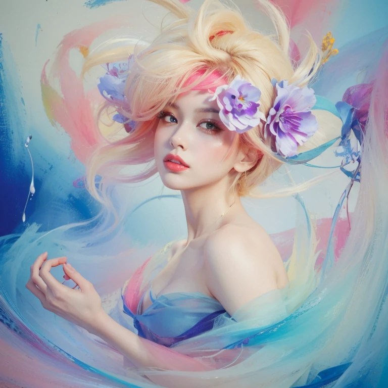 (best quality,4k,8k,highres,masterpiece:1.2),ultra-detailed,(realistic,photorealistic,photo-realistic:1.37),beautiful detailed eyes,pouty lips,expressive face,1girl,long,wavy hair,flawless porcelain skin,alluring gaze,captivating gaze,tight revealing outfit,bright vibrant colors,dynamic lighting,shadows and highlights,fire and smoke background,vibrant red and orange tones,anime art style,focus on character Mai Shiranui,sexy confident pose,sensuality,energy,intensity