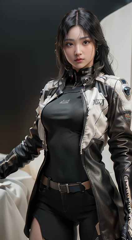 ((Best quality)), ((masterpiece)), (detailed:1.4), 3D, an image of a beautiful cyberpunk female, apocalypse, HDR (High Dynamic Range), Ray Tracing, NVIDIA RTX, Super-Resolution, Unreal 5, Subsurface scattering, PBR Texturing, Post-processing, Anisotropic Filtering, Depth-of-field, Maximum clarity and sharpness, Multi-layered textures, Albedo and Specular maps, Surface shading, Accurate simulation of light-material interaction, Perfect proportions, Octane Render, Two-tone lighting, Wide aperture, Low ISO, White balance, Rule of thirds, 8K RAW,