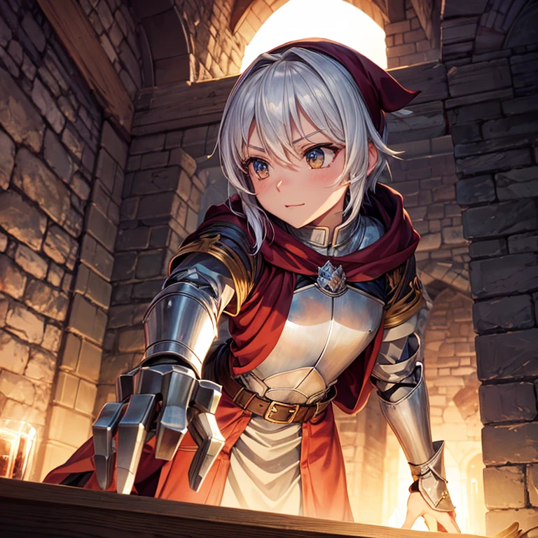 brave knight name Chester that looks like a MSA character