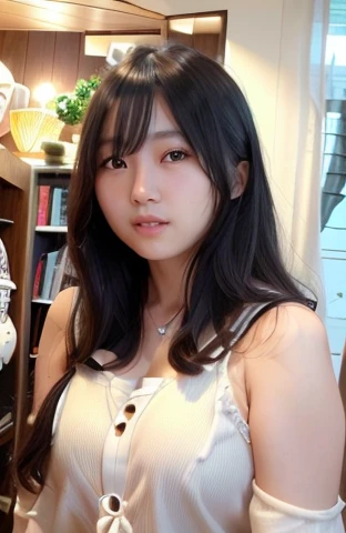 highest quality, Ultra-high resolution, Highly detailed skin, Physically Based Rendering, (((A round-faced Japanese woman in her 20s,She is supporting her chest with her arms、I&#39;m not wearing underwear。., Large Breasts, Nipplesも見える, from the front))),(Blurred Background:1.2), ((Cleavage)), ((Nipplesを見せている)), (White swimsuit with a wide open chest) .(Without chest pad)、(Fabric so thin that you can see through) ((Nipplesの輪郭はNipplesの形をはっきりと表現している.、Nipples))、(Areola, (Realistic: 1.4),(Realistic), (front)(((Young Face))), (Written boundary depth), ((衣服を通してNipplesが見える))、