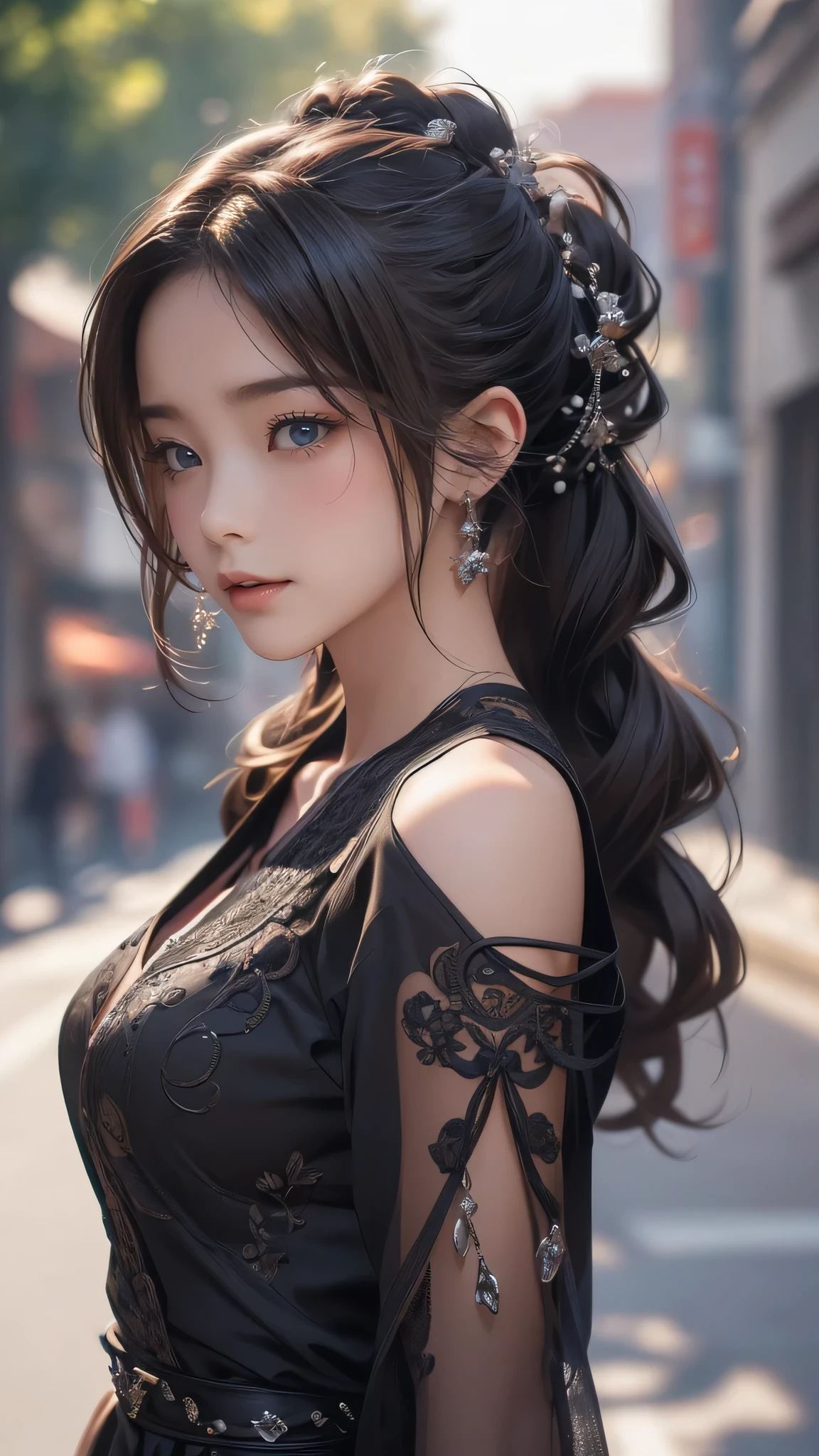 (random cute clothes),(random porn pose),(random hairstyle),(Highest image quality,(8k),ultra-realistic,best quality, high quality, high definition, high quality texture,high detail,beautiful detailed,fine detailed,extremely detailed cg,detailed texture,a realistic representation of the face,masterpiece,Sense of presence)