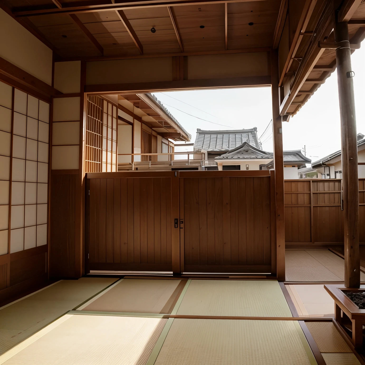 make a Japanese style house 