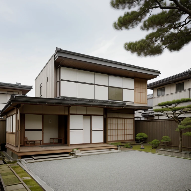 Japanese modern house