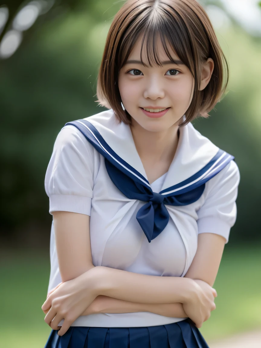 NSFW, (masutepiece), (photo realistic1.4), 超A high resolution, Best Quality, 8K, Soft light, Blurry background,
BREAK
1girl ,18year old, Very beautiful , Beautiful face, Beautiful face, Perfect face, cute symmetrical eyes, double eyelid, slender, medium breasts, puffies_, election , Sweaty body, (Short shaggy hair, dark brown hair),
BREAK
((1boy, Girl hugging from behind)), 1girl in, (School uniform, Short sleeve sailor suit), Red tie, ((Sweaty clothes)), shirts lift, Clothes lift, breasts, , No bra, Exposed breasts, Pleated skirt, Skirt lift, ((cum dripping , cum on the body)),
break
Evil smile, ((embarrassed, shame)), Full face blush, breathing deeply, Looking at Viewer,