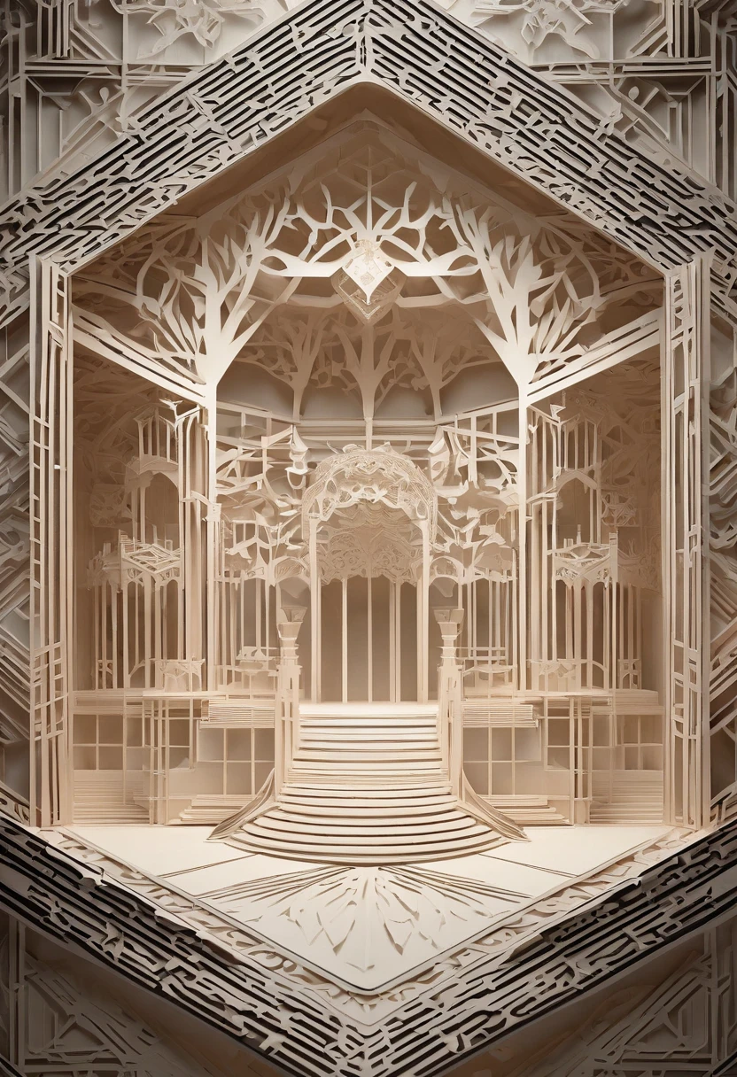 Octagon,mysterious,Solemn,Otherworldly atmosphere,A masterpiece.