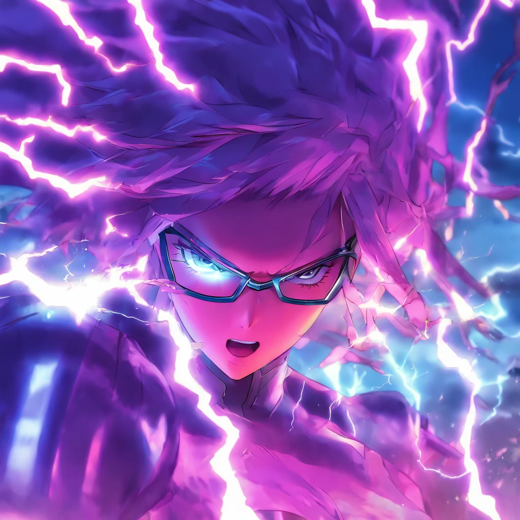 lightning woman Glasses liquor