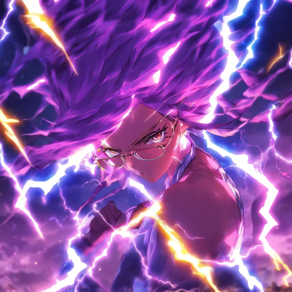 lightning　woman　Glasses　liquor