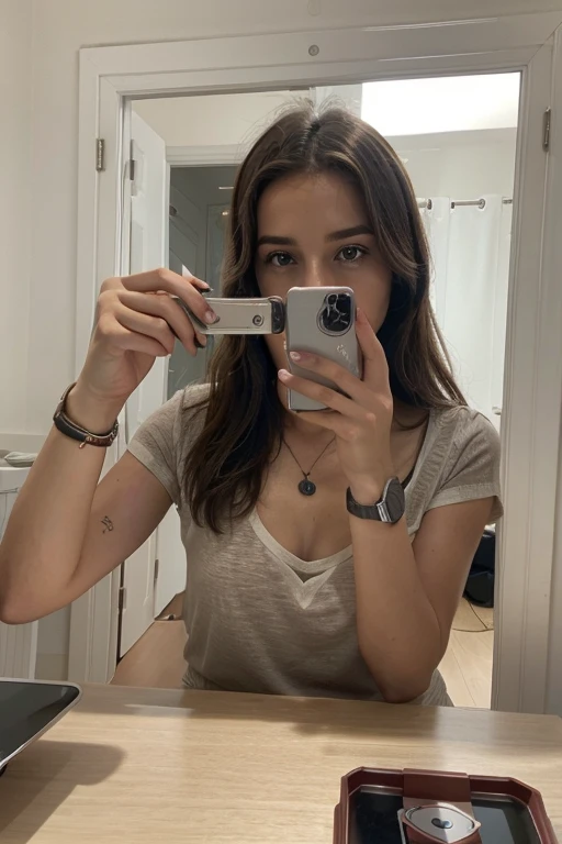 REFAIS LA PHOTO COMME SI c'etait un celfie quelle fessais et montre son portable 11 PRO IPHONE
