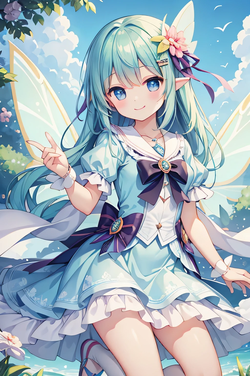 highest quality、Fairy、smile