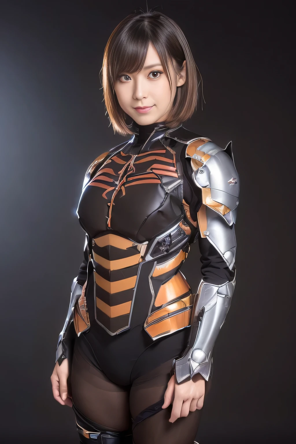 (high resolution,masterpiece,best quality,extremely detailed CG, anime, official art:1.4), realistic, photo, amazing fine details, all intricate, gloss and shiny,awesome many layers, 8k wall paper, 3d, sketch, kawaii, illustration,( solo:1.4), perfect female proportion,villainess, (fusion of dark brown cockroach and lady:1.4), (brown cockroach form lady:1.2), (brown cockroach lady:1.2), (fusion:1.2), (solo:1.4), (evil smile:1.2), muscular, abs, (cockroach brown exoskeleton bio insect suit:1.4), (cockroach brown exoskeleton bio insect armor:1.2), (brown transparency cockroach wing:1.4), (brown cockroach antennae:1.3),