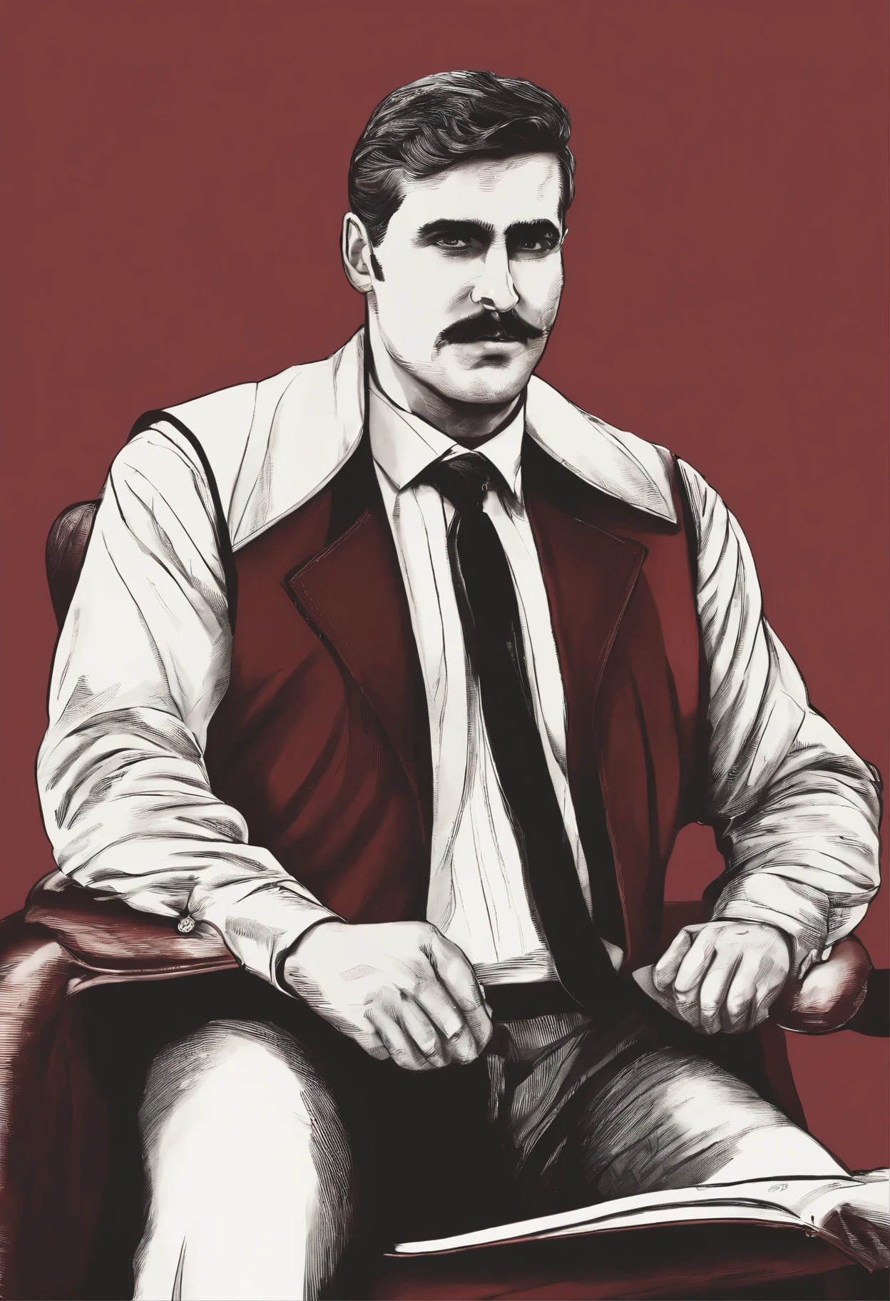 A lawman wearing a lawyer&#39;s uniform at the Faculty of Law at Cadi Ayyad University 