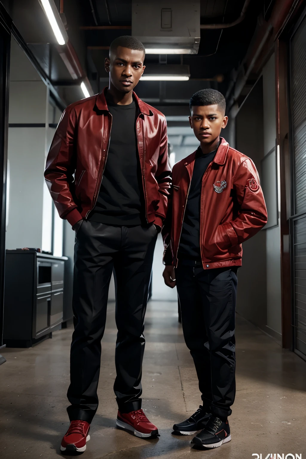 wearing red jacket、office worker、brush cut、brush cut、brush cut、brush cut、brush cut、brush cut、brush cut、Cartoon boy standing with hands in pockets, Official character art, merged character, concept art of single boy, Official concept art, Animated characters, cartoon character, offcial art, Official character illustrations, Official rendering, cinematic character, 3d character, 3D characters, character render, very stylized character design, Official artwork, stylized characters