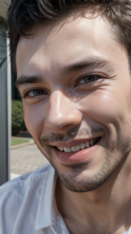 happy man face
