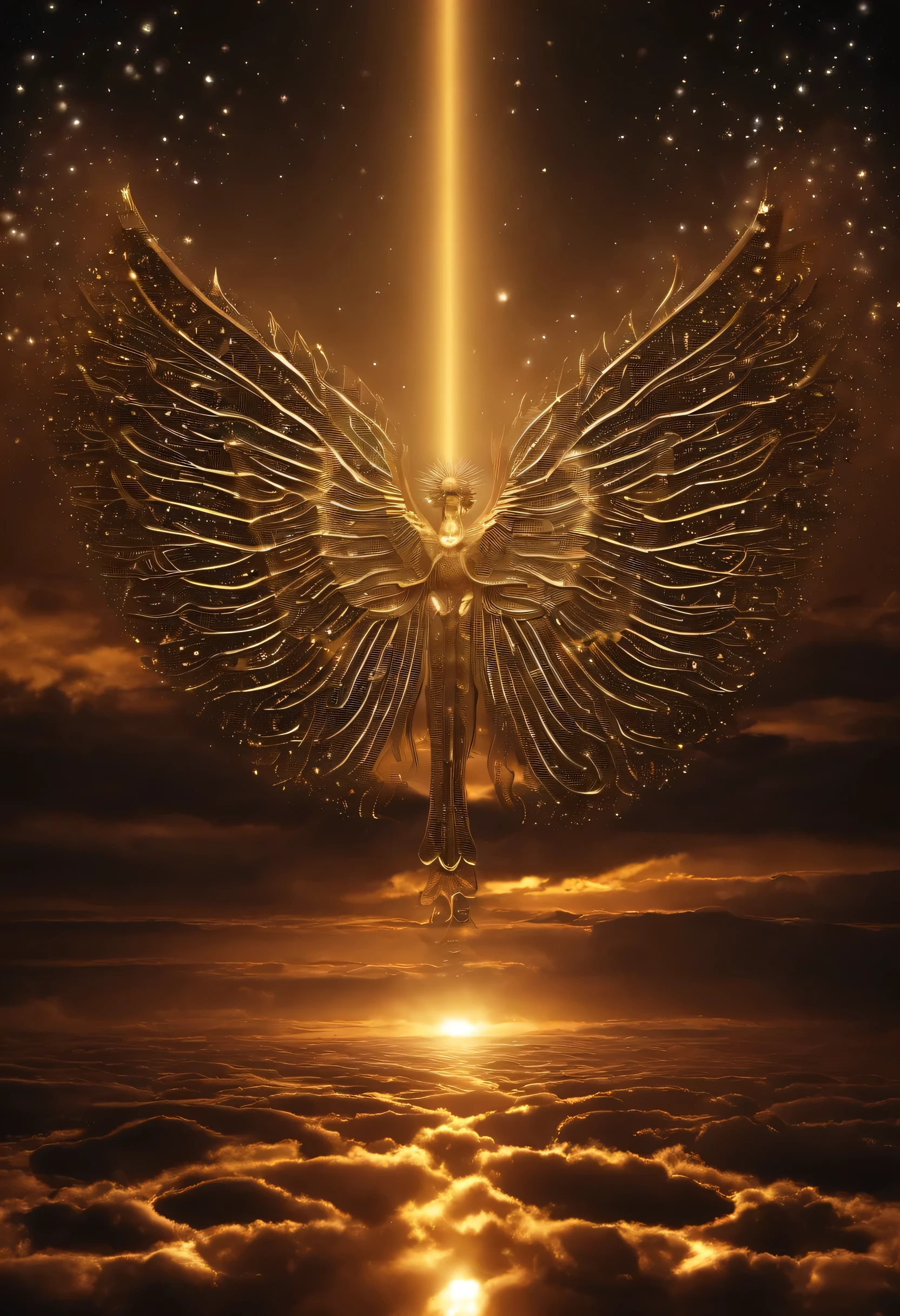 New Year's Eve According to the Bible, Sol, And Jeremiah is strong and faces battles, Biomechanicals, estranho, assustador, pesadelo, cores muito brilhantes, light particles, com luz brilhante, Mshiff, Arte do papel de parede, papel de parede uhd 1920x1080px