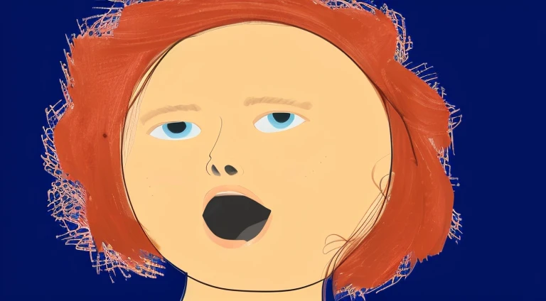 woman with a surprised expression on her face, gritando, realista, desenhado com photoshop, expressive surprise expression, carranca surpresa, muito surpreso, boca aberta, face with realistic proportions, horrified expression, surprise expression, altamente detalhado, scared expression