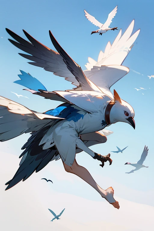 At first glance, it looks like an ordinary flightless bird.、This bird believes it cannot fly, even though it has the ability to do so、The aftermath of a bird that used its position as an excuse、It's extremely ugly and in a way, the most bird-like appearance.、Almost no self、Harming friend or foe。