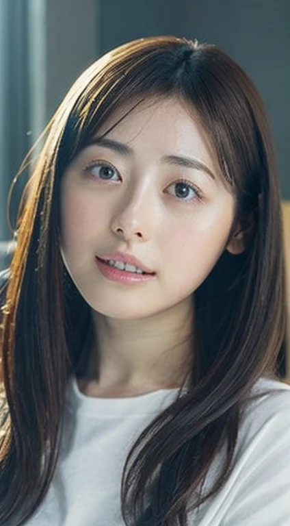 dress、(Photorealistic:1.4)、(hyper Realistic:1.4)、(Realistic:1.3)、(Smooth lighting:1.05)、(映画の照明Improvement of quality:0.9)、32k、One Girl、20-year-old girl、Realistic lighting、Backlight、Facial Light、Ray-tracing、(Bright light:1.2)、(Improvement of quality:1.4)、(Highest quality real texture skins:1.4)、Finely grained、Detailed painted face、Quality Eyes、(tired, Sleepy and satisfied:0.0)、 Face close-up、T-Shirts、(Enhance the mood of your body line:1.1)、(Enhances the beauty of skin texture:1.1)、((satomi ishihara))、bikini、