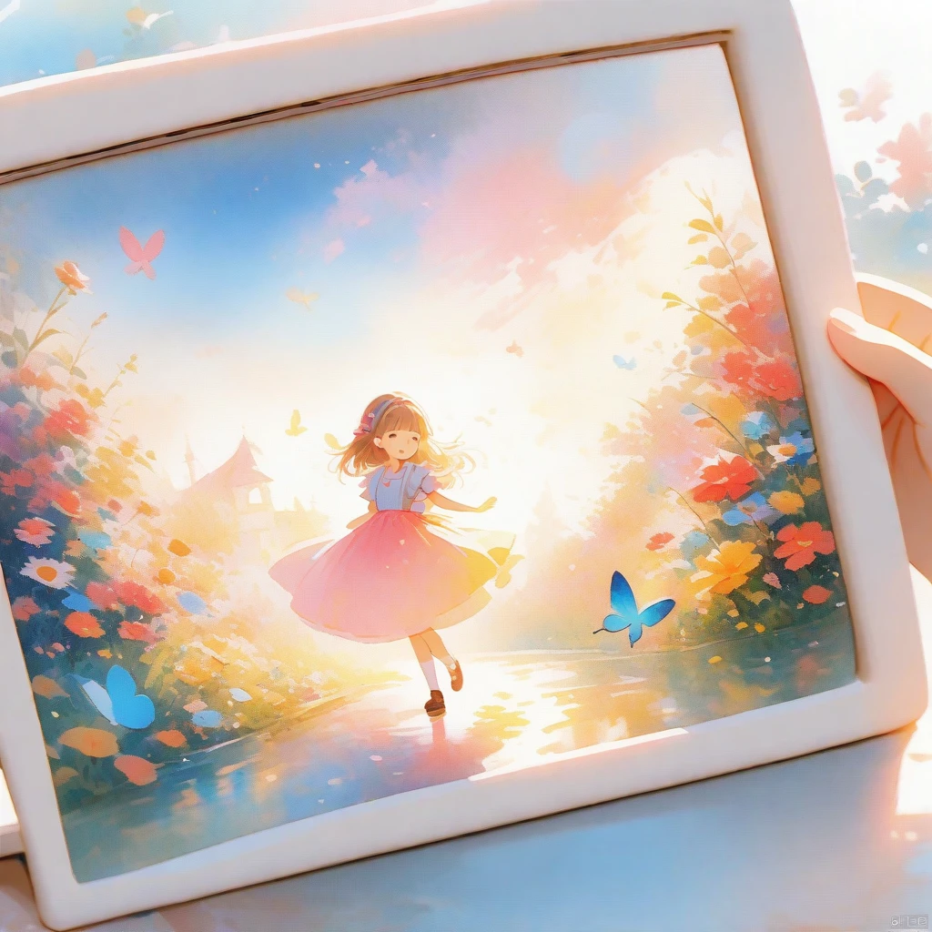 Produced by ais-rcn,8k Photo,letter,Like a blue butterfly,Dancing with the Pen,Transform ideas into beautiful works of art,Flexible,Side light