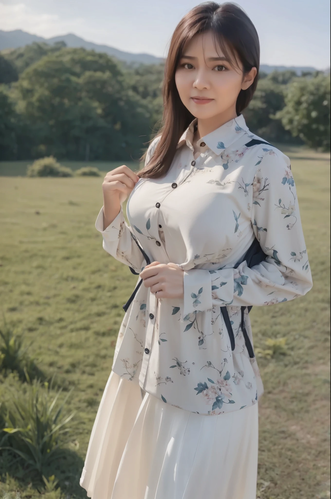50 years Old, Hijab Indonesian mature woman, Big Tits : 66.9, Gamis, Breast out from her clothes : 1.9, at doctor office, Dark light, at Nighttime
