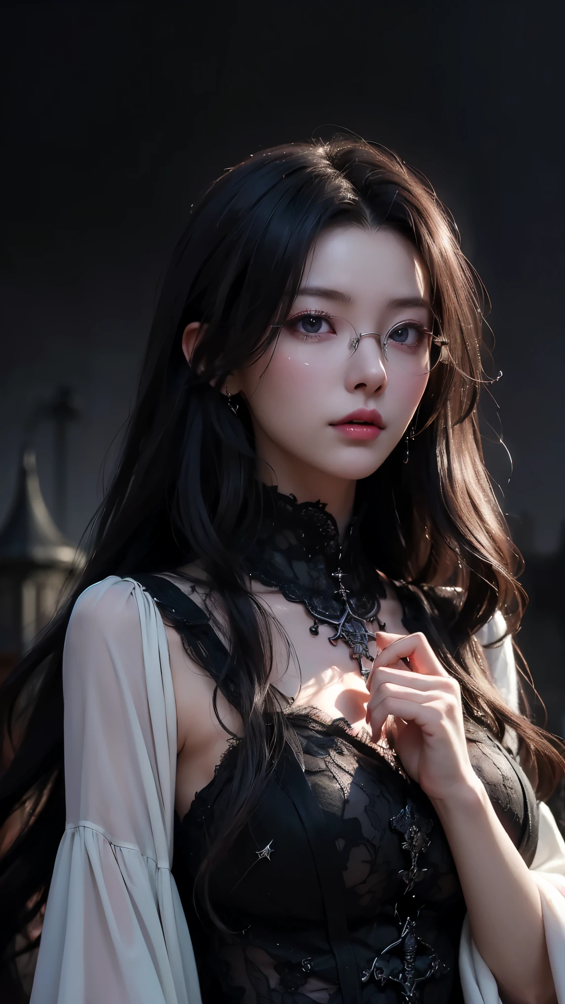 (highest quality,High resolution:1.2),(dark,Threatening:1.1),(Regrettably:1.1), (Oak:1.5),(devilのテーマ:1.5),(dark horror theme:1.5),(Thriller:1.5),(Inspiration from Stephen King:1.5),(Dark fantasy:1.5), (Ink and watercolor:1.5), (black and white color:1.5), (Ominous landscapes:1.5),(Countless stars fly towards the viewer:1.5),(Ruined:1.5),(Ruined village:1.5),(1800s:1.5), (Ruined theme:1.5),(There's a lot of dust flying:1.5),(puddle:1.5),(Dirt roads:1.5),(Absurd:1.5),(wonderful:1.5),(highest quality:1.5),(masterpiece:1.5),full length,Quartz Lepidolite Woman in a Red Dress, (Powerful figure:1.1、Big Breasts、Glasses) 、 ((((Huge glasses, Nerd Glasses, thick glasses, Round Glasses)))),(((Big Breasts)))、Pretty face,Raise your eyebrows,Full Body Shot,Ominous landscape,Fluorite Chrysocolla Atmosphere,art:Simon Stahlenhag,Nicola Samori,(((Wangechi Mutu))),prime color,Urban,Very detailed,masterpiece,Intricate details,Faded,eyes Very detailed, Eye for details,4K resolution,to be born, Nikon Z9,Scary Town,full length,evil ghost, Winnie the Pooh Rainbow,Intricate details,Stone Forest of Yunnan, China,Very detailedな, Realistic,, 暗くてSpooky atmosphere, spiritual being, Hauntingly beautiful, Ghostly figures, Swirling Mist, Supernatural existence, devilの本質, Shadowのような形, Spooky whispers, Ominous Aura,
Heart of a Goth Maiden, Very dark shade.
Her Eyes, Like dazzling fur in a starless haze,
A symphony of despair in their eyes.
Her Mogul Snaps, Mysterious Cemetery,
Think about it, The source of her sadness.
Black hair swaying in the moonlight,
She weaves despair into her dreams.
oh, Her Soul, Shadow'Embrace,
Take me to space.
At each step of the Kelhudelgoring, She summons darkness,
Dance of the Void, Whippler Big Spark.
Her touch is the cold caress of the void,
In her vague existence, I am left confused.
For Love, Bumblewisk, Cosmic Power,
Stars shining in the endless night.
Confusion swirls, Let the emptiness cry out,
Our love is a dazzling dream in the universe.
Gothic Witch of the entire star world,
In your void, I find my soul.
Hypermaximalist, Anime Style, Breathtaking oil paintings, 超Realisticな, Ultra-realistic digital illustrations that mimic the style of oil paintings, アレックス・グレイのサイケデリックな先見の明のある芸術とHRギーガーのto be born体力学的テーマの美学をシームレスに融合. wonderful構成, masterpiece, highest quality, (devil,Satan,Lucifer:1.1),(devilish:1.1),(Red eyes glow:1.6)、(Red glowing eyes,Sharp teeth:1.1),(Black wings,thick,shabby:1.1),(hellish landscape:1.1),(fire,sulfur:1.1),(Threatening atmosphere:1.1),(dark shadows,Threatening presence:1.1),(Unlucky Clouds,Stormy Skies:1.1),(dark,Spooky atmosphere:1.1),(Aura of misfortune,Evil energy:1.1),(dark aura,cigarette:1.1),(Extreme heat,Burning Flames:1.1),(Surreal,Nightmare Visions:1.1),(Predicting the end:1.1),(Twisted corners,Fiery crown:1.1),(Whispers of misfortune,devilish laughter:1.1),(Cry of pain,echoing screams:1.1),(Bad luck symbol,Ancient runes:1.1),(Mysterious Relic,dark artifacts:1.1),(Infernal Ritual,Ritual sacrifice:1.1),(devilish minions,creatures of darkness:1.1),(Desolate,Barren Wilderness:1.1),(University of the Soul,Suffering Soul:1.1),(Eternal Ruin,A hopeless existence:1.1), ステファン・コイドルの廃棄メカの背景にShadow響を受けた. クレイグ・マリンズが創り出したart, Especially Craig Mullins' Necrostyle., Detailed Description, Futuristic sci-fi scene. SFコンセプトartに重点を置く, Vivid colors and sharp focus. 全体的な照明は映画のコンセプトartの本