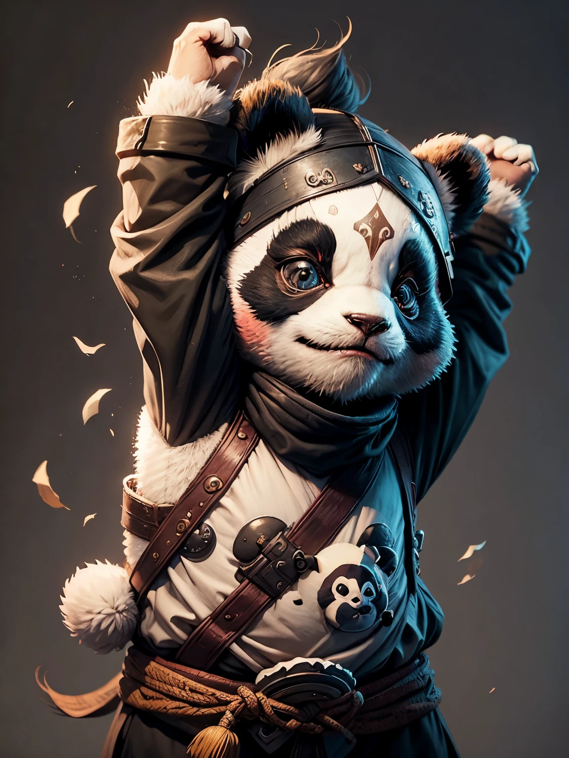 Little Panda warrior 