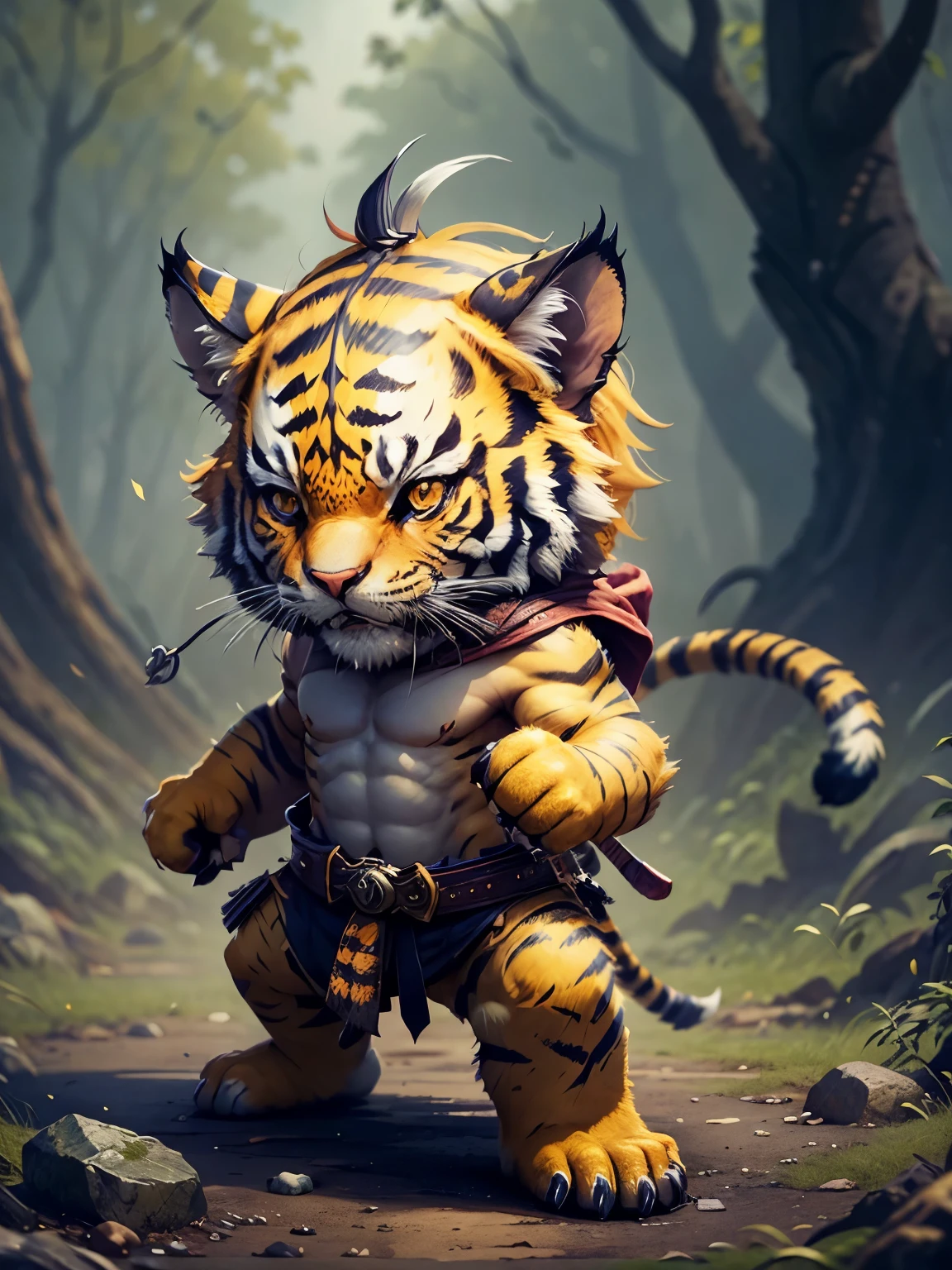 Little tiger warrior