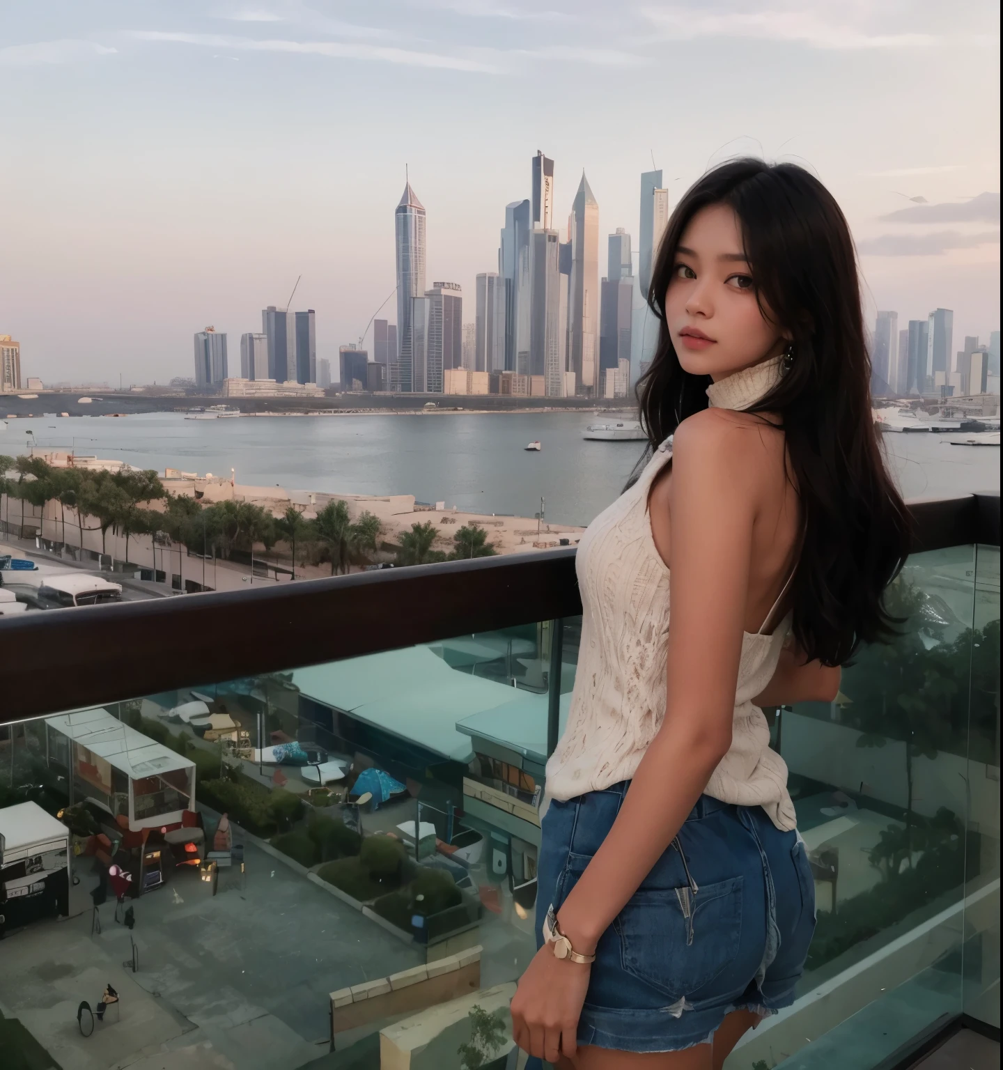 Jennie, rosto latino, foxy eyes, boca bem desenhada