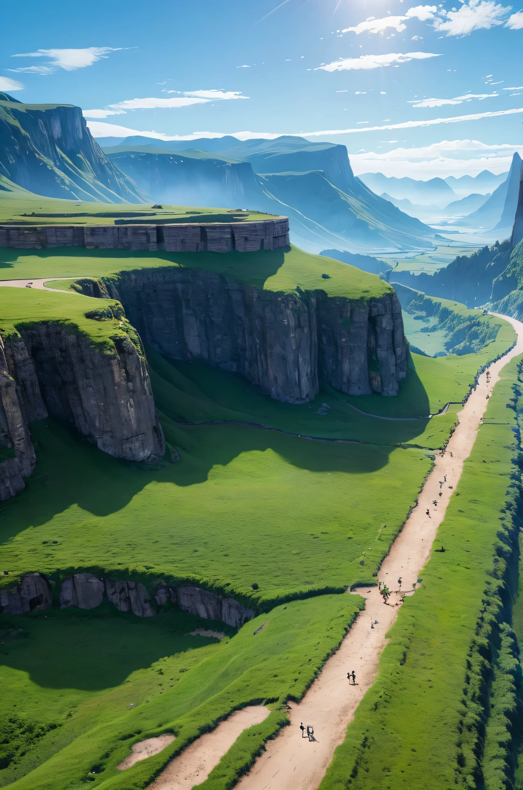 Highest quality,Fantasy,Vast land