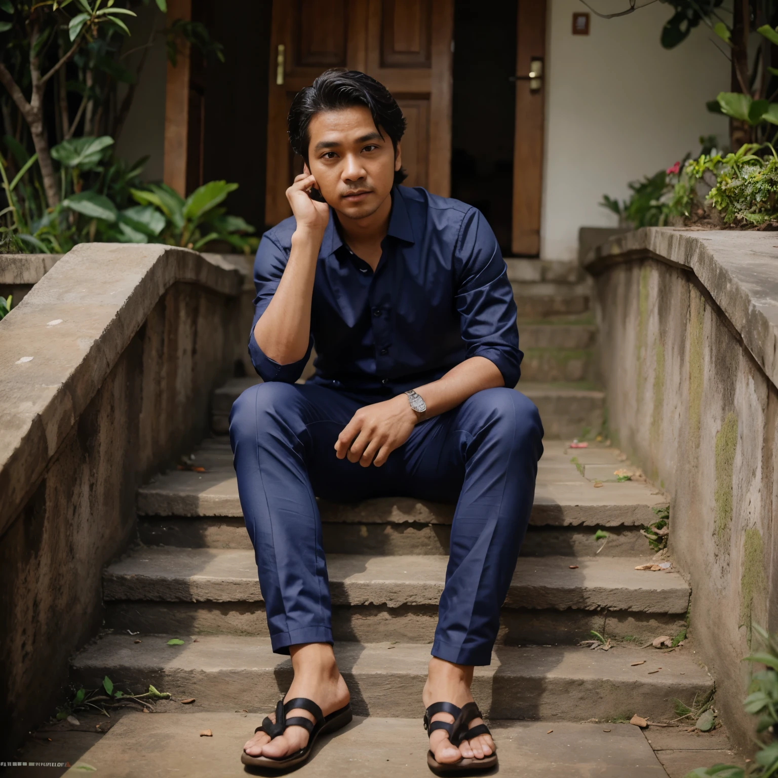 Pakai jas dan dasi formal seperti bos