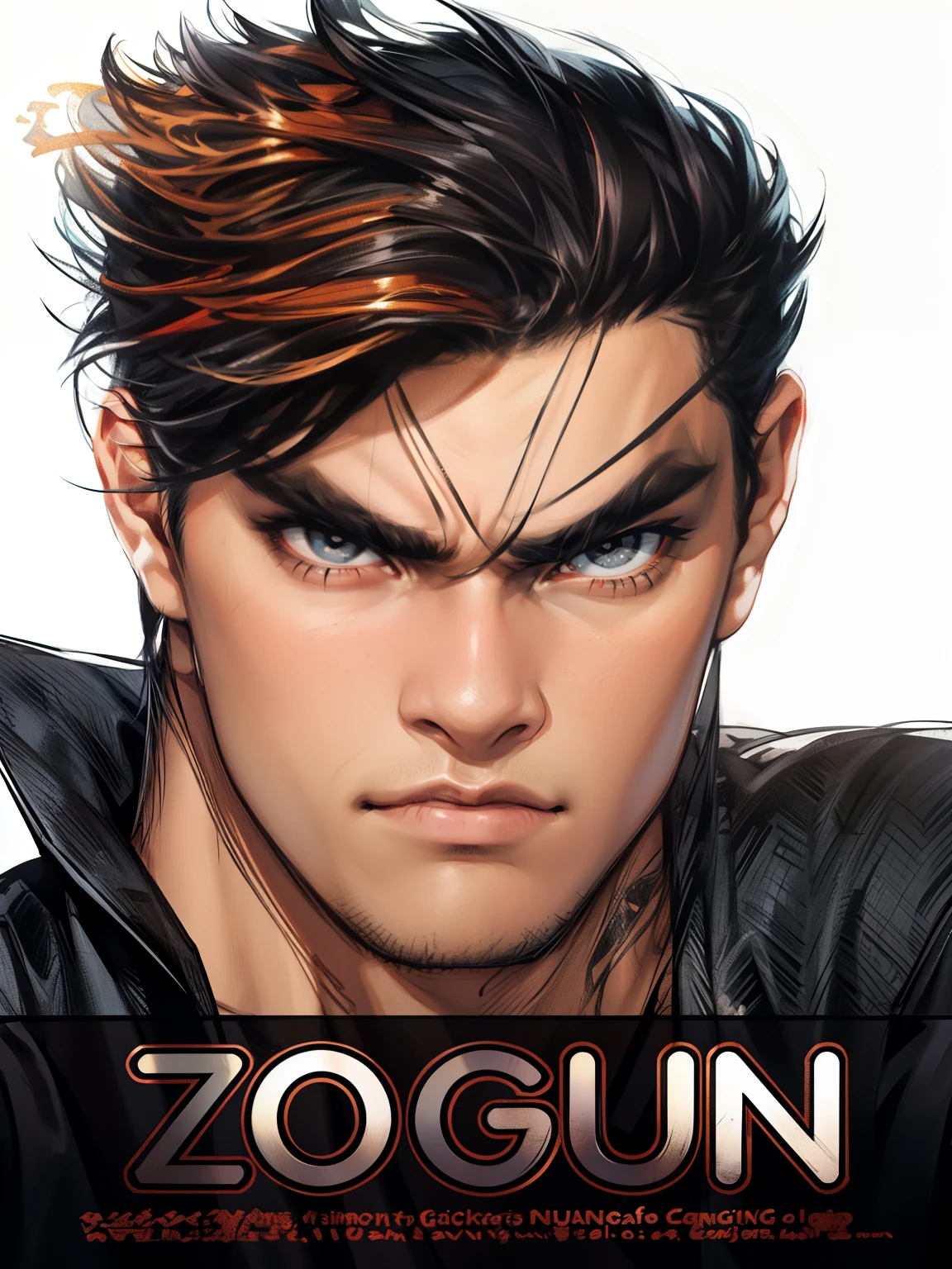 boys 26 Years old, Serious face, shorts hair, black hair, wearing dark sleeves shirts, black pants