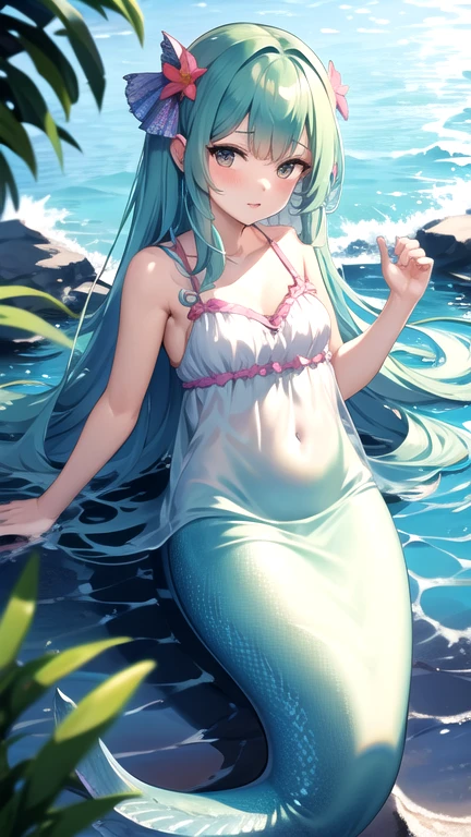 mermaid, summer dress