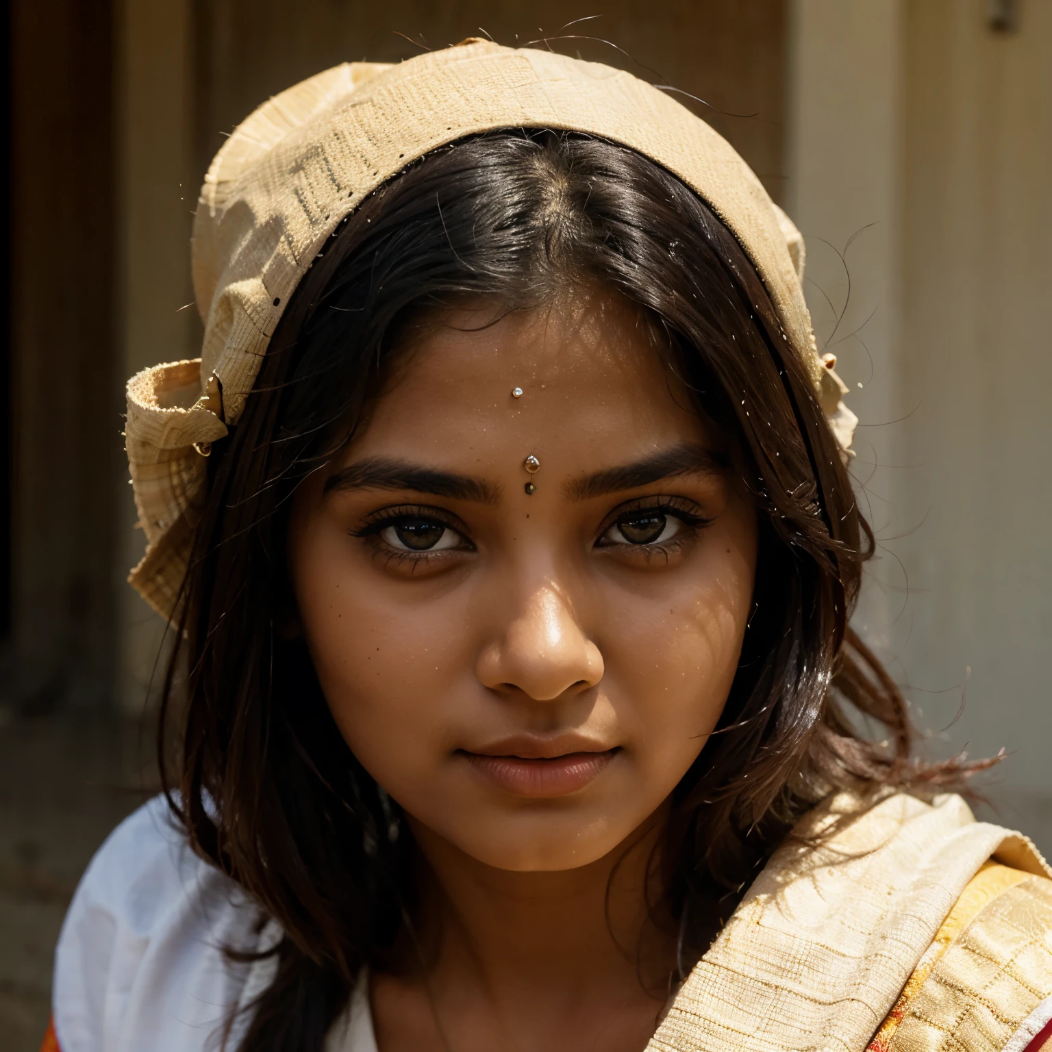 Beautiful Indian girl eyes