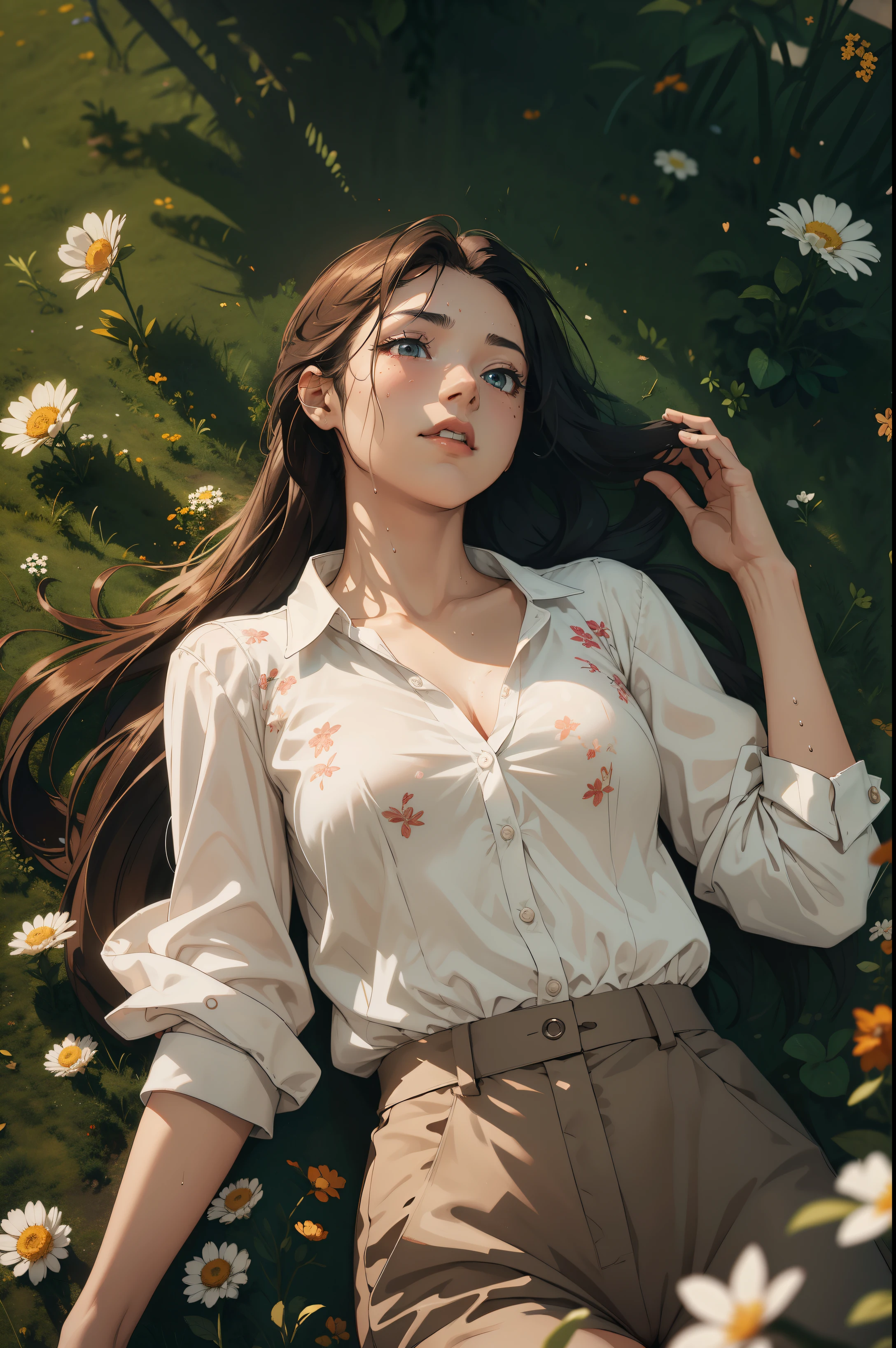 (Very detailed CG ユニティ 8k 壁紙), (masterpiece), (highest quality), (Very detailed), (Best illustrations), (Best Shadow), (Absurd),
BREAK
girl, Sweat, vapor, Mid-chest, Browsing Caution, View your viewers,