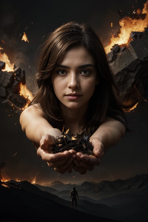 We have the power to crash and burn, from the ashes we return, our fate is in our hands, we didn't come to make friends, detailed, masterpiece, digital art