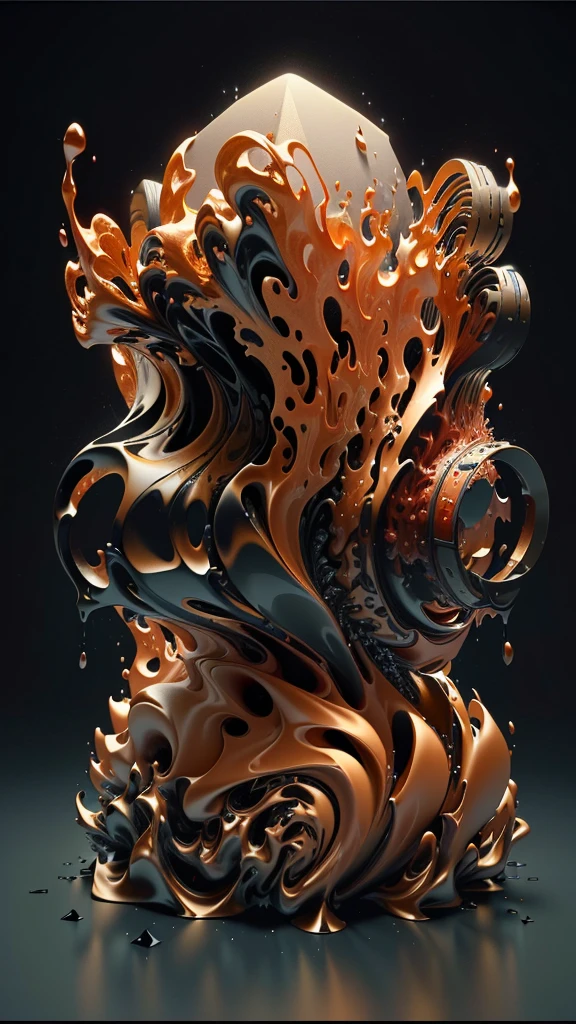 FireAI ice cube, dripping, melting,( puddle of water:1.2), hyper detailed<lora:FireAIv2.0:0.85>