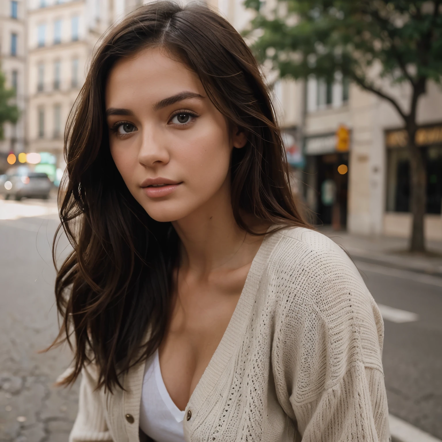 Brunette Instagram Model with a Pretty Face. à Basic fit