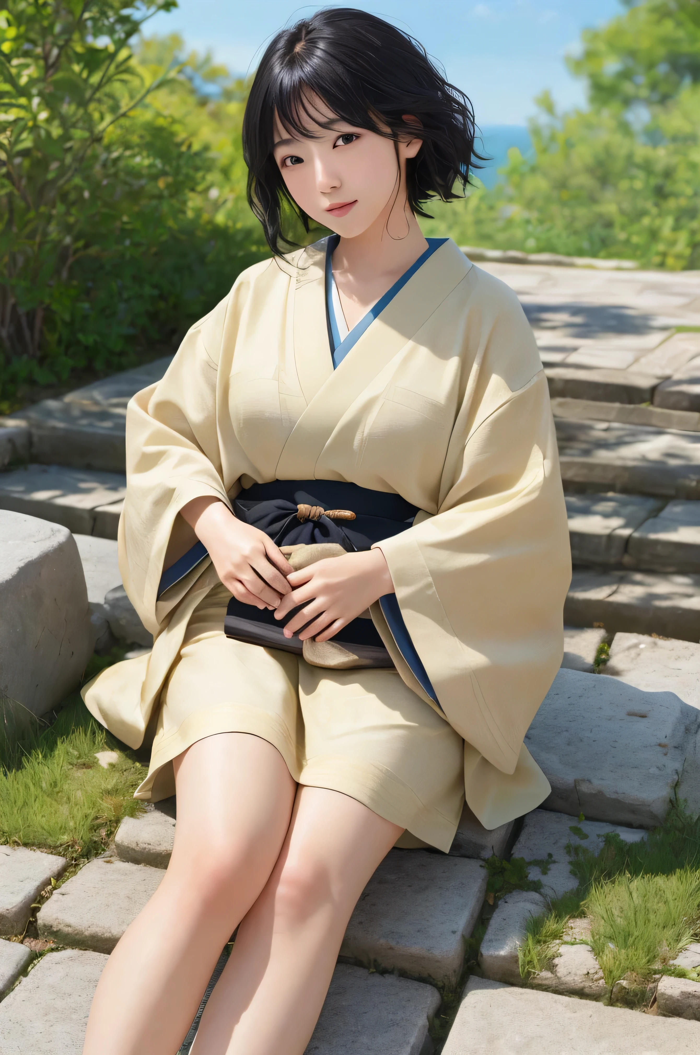 (highest quality,masterpiece:1.3,超A high resolution,),(Very detailed,Caustics),(Photorealistic:1.4,RAW shooting,)Ultra-Realistic Capture,Very detailed,High resolution 16K suitable for human skin、 The skin texture is natural、、Skin tone is even and healthy looking、 Use natural light and color,One Woman,Japanese,,cute,Black-haired,Middle Hair,(Written boundary depth、chromatic aberration、、Wide lighting range、Natural Shading、)、、(it's snowing:1.3)、(Hair swaying in the wind:1.3)、(Snow reflects light:1.3), 18-year-old, Plain black tank top, Photorealistic beauty, Japanese women, smile, View your viewers, Keep your hair the same length